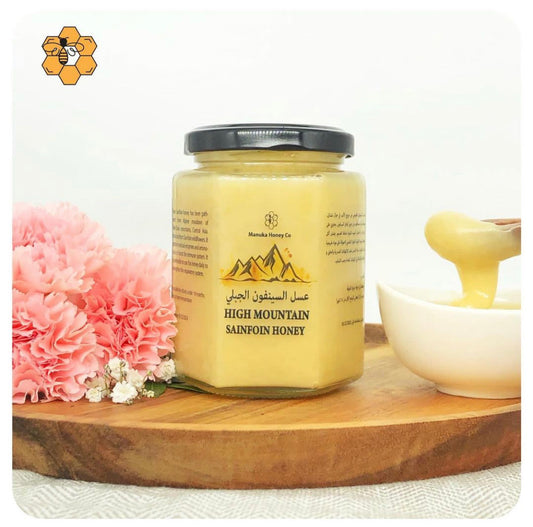 High Mountain Sainfoin Raw Honey